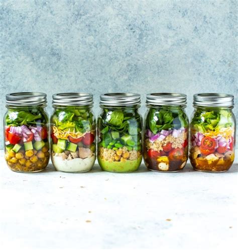 5 Mason Jar Salad Recipes