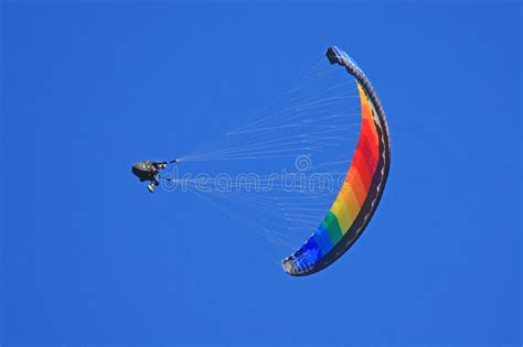 Paraglider Doing Acrobatics Stock Photo - Image of flyer, speedflying: 40771308