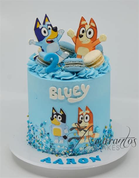 Bluey V2 Edible Image Cake Topper Personalized Birthday Sheet ...