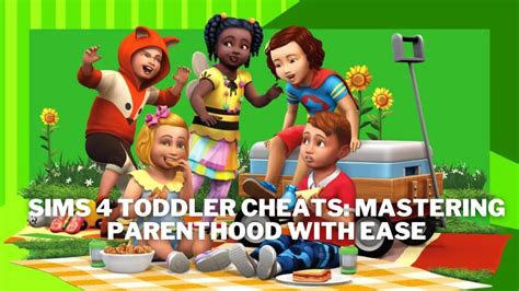 Sims 4 Toddler Cheats: Mastering Parenthood with Ease - Gamers Mentor