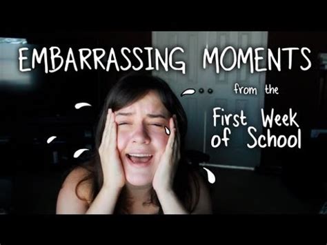 Most embarrassing moments in school - brogaret