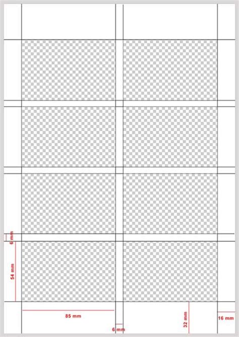 Blank Business Card Template Photoshop - Mightyprintingdeals.com