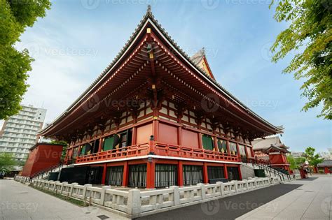 Sensoji Temple at night in Tokyo, Japan. Sensoji Temple is the oldest ...