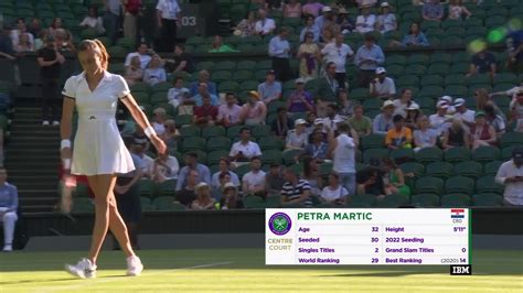 Wimbledon 2023 - 2nd Round - Iga Swiatek vs Petra Martic - 07/07/2023