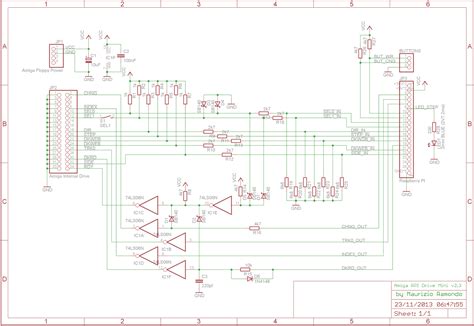 Amiga 500 Rev 5 Schematics