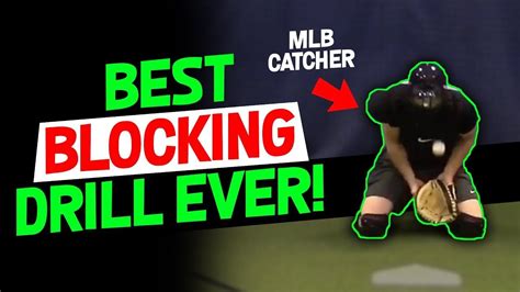 CATCHER BLOCKING DRILLS: MLB Catcher’s Favorite Blocking Drill [MLB ...