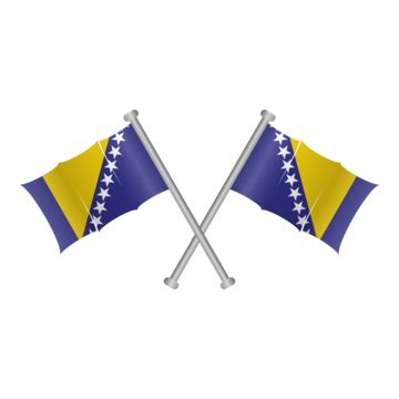 Bosnia Flag Vector, Bosnia, Flag, Country PNG and Vector with ...