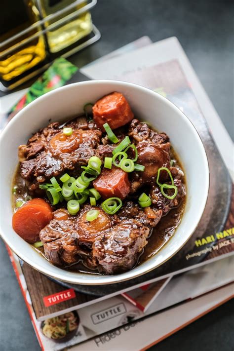 Asian Style Braised Ox Tail - Ang Sarap