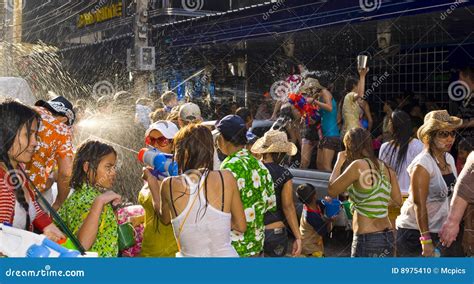 Thai New Year - Water Festival Editorial Image - Image of tradition ...