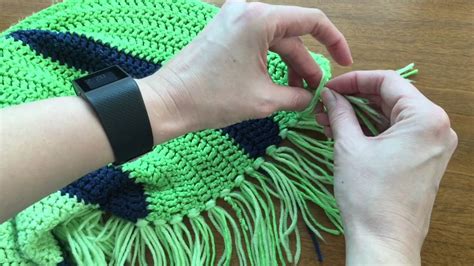 Crochet Blanket With Fringe - Amelia's Crochet