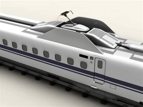 Shinkansen N700 3D Model .max .obj .3ds .c4d .lwo .lw .lws .ma .mb - CGTrader.com