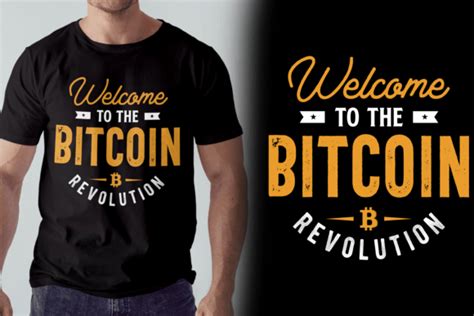 Bitcoin Revolution T-shirt Design Graphic by Eyashin0058 · Creative Fabrica