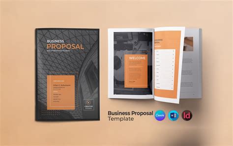 Business Proposal Template Canva #346838 - TemplateMonster