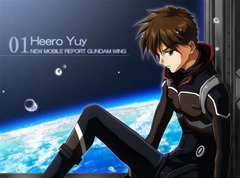 Heero Yuy | Heero yuy, Mobile suit gundam wing, Gundam