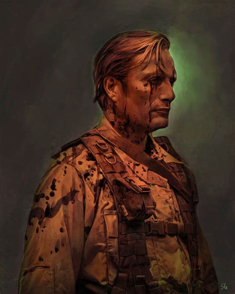 ArtStation - Cliff Unger , Sabrina Glik Hideo, Mads Mikkelsen, Bioshock, Hannibal, Cliff ...