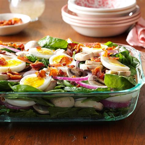 Grandma's Spinach Salad Recipe | Taste of Home
