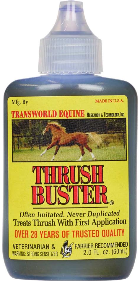 Thrush Buster Thrush Treatment for Horses Mustad - Thrush Treatment | Farrier Hoof Care | Equine