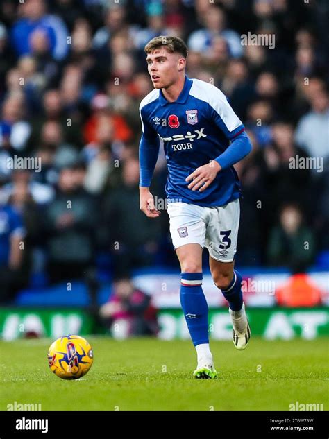 Ipswich Town's Leif Davis in action during the Sky Bet Championship ...