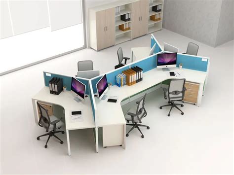 High Quality Small Office Cubicle/ 3 Person Workstation/office ...