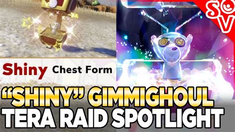 “Shiny” Gimmighoul Raid *OVER* in Pokemon Scarlet and Violet - YouTube