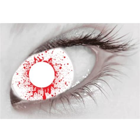 Bloodshot Drops Contact Lenses (Daily)