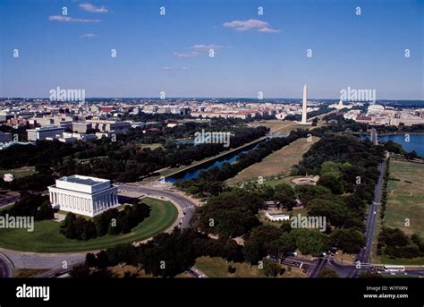 Aerial view of the National Mall, Washington, D.C Stock Photo - Alamy