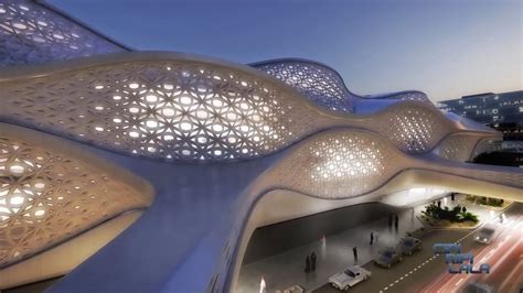 The World's Most Luxurious Rail Station in Saudi Arabia - YouTube