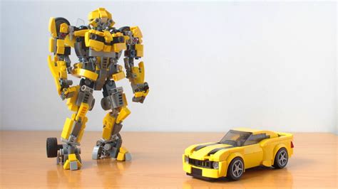 Transformers Bumblebee Robots Technic 773 Ideas Creator Series Camaro Super Racing Car 3579Pcs ...