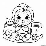 Cute Baby Alive Coloring Page 11981 9394 sketch template