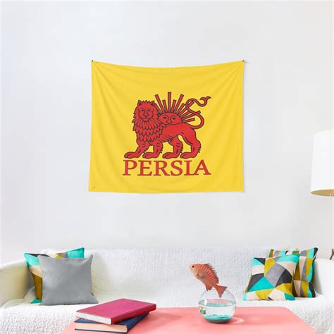 "PERSIA FLAG (1736–1796)-2" Tapestry by IMPACTEES | Redbubble