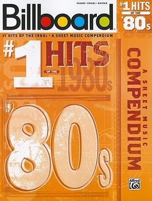 Billboard No. 1 Hits of the 1980s: A Sheet Music Compendium: Piano ...