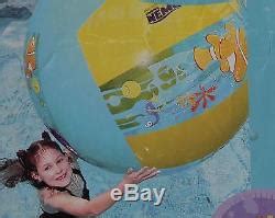 GIANT Vintage DISNEY PIXAR 48 Inflatable FINDING NEMO Vinyl BEACH BALL ...