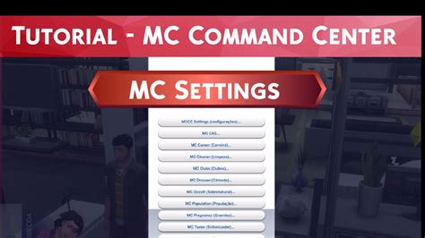 Mc command center how to use - poolord