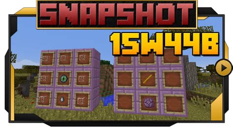 Minecraft 15w44b [1.9] - Recipes for Ender Crystals, Rods and Arrows ...