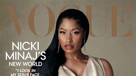 Nicki Minaj is radiant in stripped-down Vogue December cover shoot - ABC News