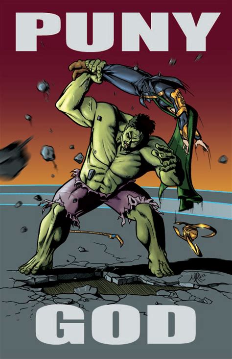 Hulk SMASH Puny God by thepenciler on DeviantArt