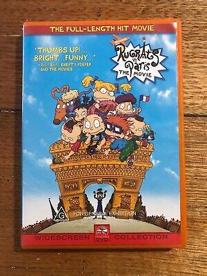 Rugrats In Paris DVD The Movie The Full Lenght Hit Movie Rated G Widescreen | eBay