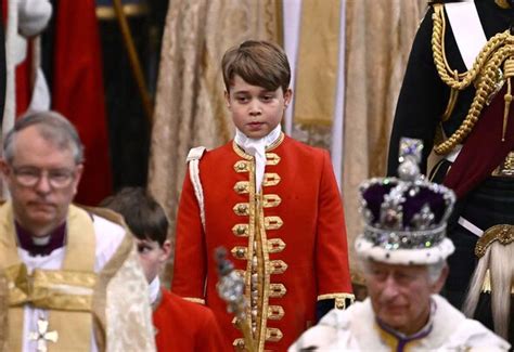 Prince George praised for heir-like ‘perfectly dutiful’ role at Coronation | Royal | News ...