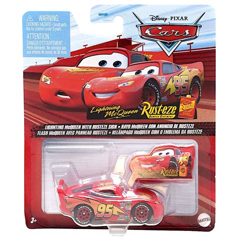 Cars - Lightning McQueen with Rusteze Sign - Toy Sense