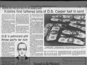 D.B. Cooper Hijacking - Topics on Newspapers.com