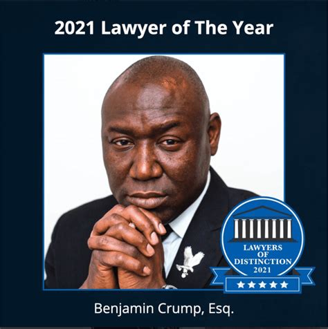 Lawyers of Distinction Interviews Benjamin Crump, Esq. - Lawyers of ...