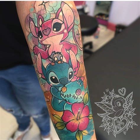 Pin by Brandii on Tattoo | Stitch tattoo, Disney tattoos, Tattoos