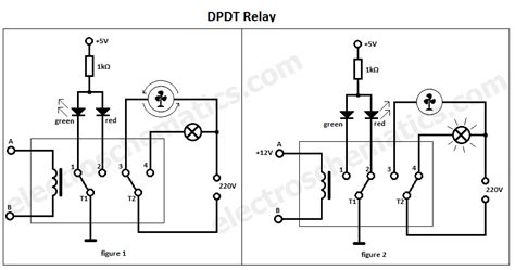 Schematic Of A Dpdt Switch