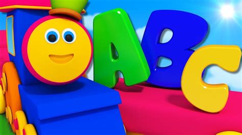 ABC Train | Learning Street With Bob The Train | Alphabet Rhymes For ...