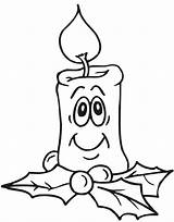 Candle Coloring Sheet  Printable Pages For Kids sketch template