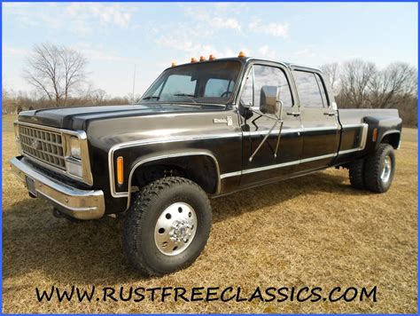 1980 80 Chevrolet Chevy Crew Cab Dually K30 1 one ton 4x4 Four Wheel Drive Silverado