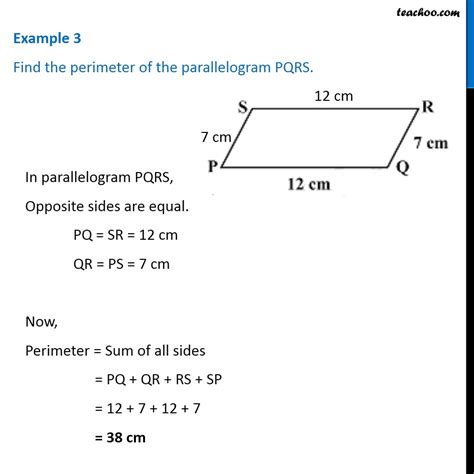 Area And Perimeter Of Parallelogram Worksheet