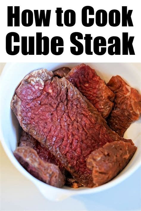 This air fryer cube steak recipe marinated tastes so good! Tender in the middle with a bit of ...