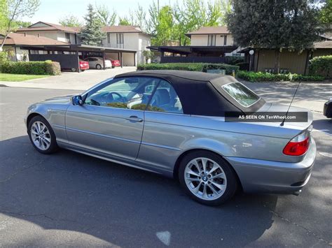 2006 Bmw 330 Ci Convertible Title Wood Interior