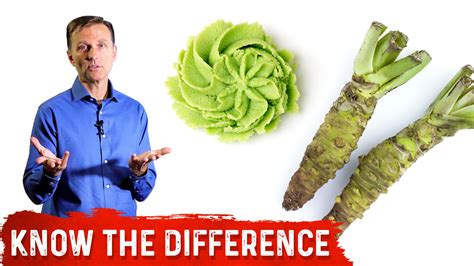 Real Wasabi vs. Fake Wasabi: Know the Difference | Dr. Berg